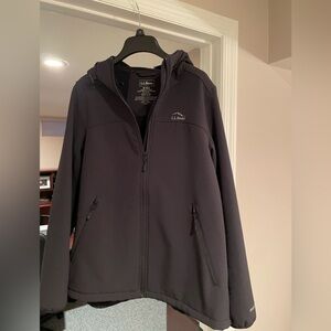 Women’s LLBean mid weight jacket, size medium.